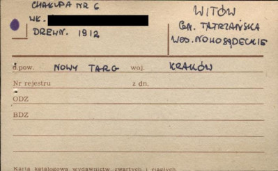 chałupa, skan 1