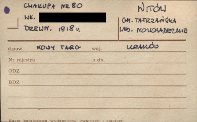 chałupa, skan 1