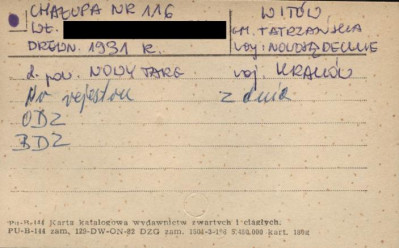 chałupa, skan 1