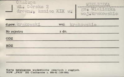 chałupa, skan 1
