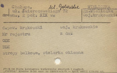 chałupa, skan 1