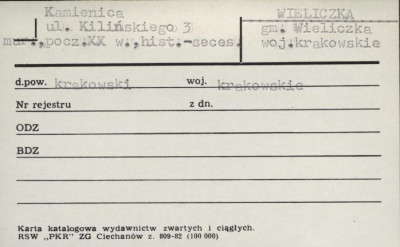 kamienica, skan 1