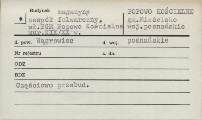 magazyn - zespół folwarczny, skan 1