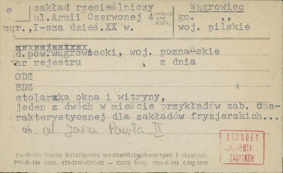 zakład rzemieślniczy, skan 1