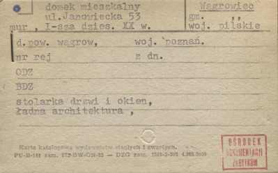 domek mieszkalny, skan 1