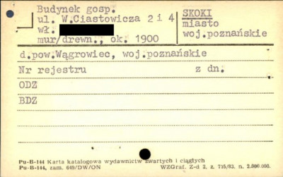 budynek gospodarczy, skan 1