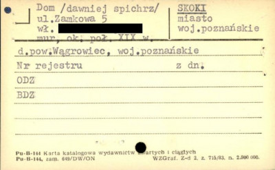 dom (dawniej spichrz), skan 1
