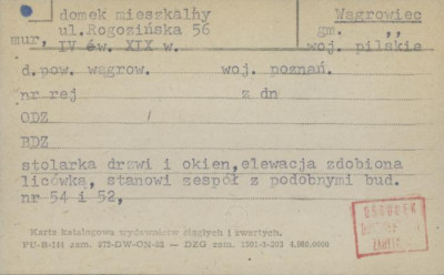 domek mieszkalny, skan 1