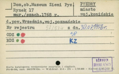 dom, ob. Muzeum Ziemi Pyz., skan 1