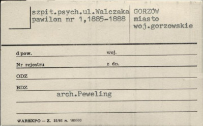 szpit. psych. pawilon nr 1, skan 1