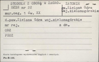 stodoła z oborą, skan 1