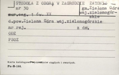 stodoła z oborą, skan 1