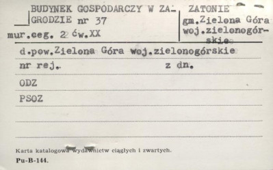 budynek gospodarczy, skan 1