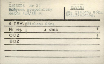 zagroda, budynek gospodarczy, skan 1