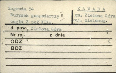 budynek gospodarczy II - zagroda, skan 1