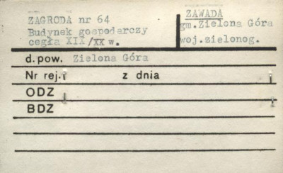 zagroda, budynek gospodarczy, skan 1