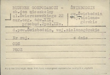 budynek gospodarczy, ob. dom mieszkalny, skan 1