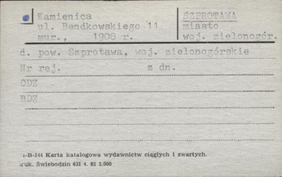 kamienica, skan 1