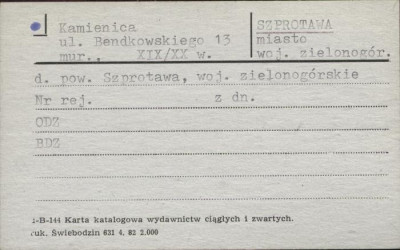 kamienica, skan 1