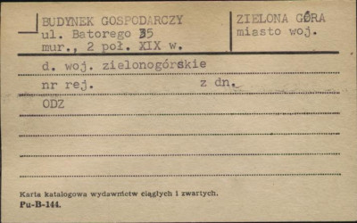 budynek gospodarczy, skan 1