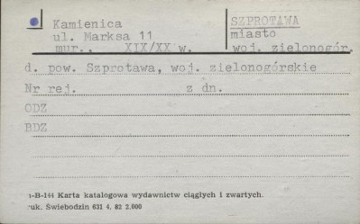 kamienica, skan 1