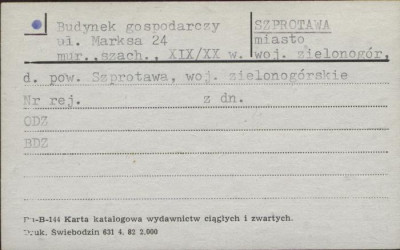 budynek gospodarczy, skan 1