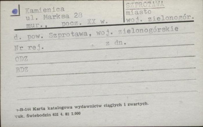 kamienica, skan 1