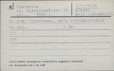 kamienica, skan 1