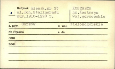 budynek mieszkalny, skan 1