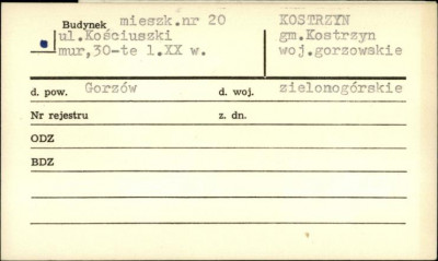 budynek mieszkalny, skan 1