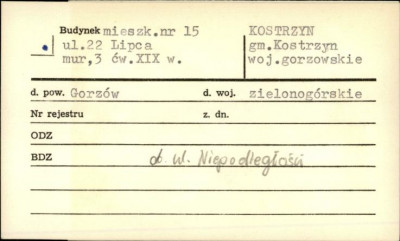 budynek mieszkalny, skan 1