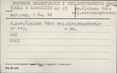 budynek inwentarski i stodoła, skan 1