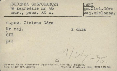 budynek gospodarczy, skan 1