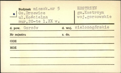 budynek mieszkalny, skan 1