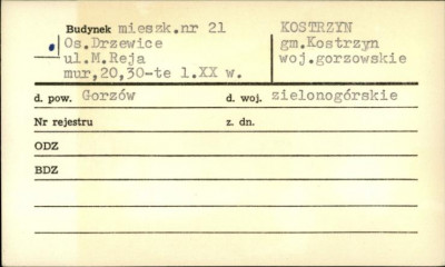 budynek mieszkalny, skan 1