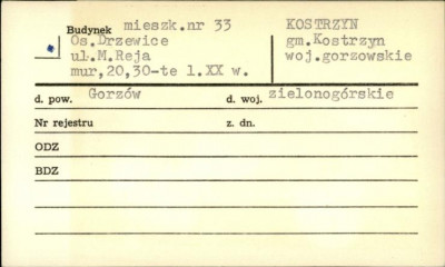 budynek mieszkalny, skan 1