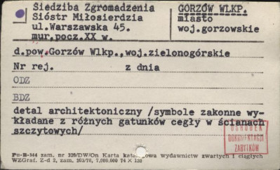 siedziba Zgromadzenia Sióstr Miłosierdzia, skan 1