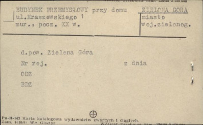 budynek przemysłowy, skan 1