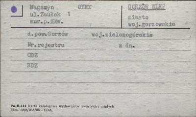 magazyn OTEX, skan 1