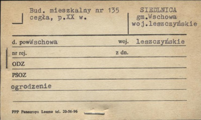 budynek mieszkalny, skan 1