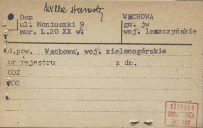 dom, willa starosty, skan 1