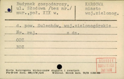 budynek gospodarczy, skan 1