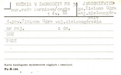 kuźnia w zagrodzie, skan 1