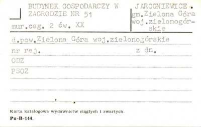 budynek gospodarczy w zagrodzie, skan 1