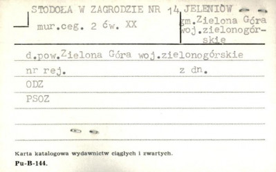 stodoła w zagrodzie, skan 1