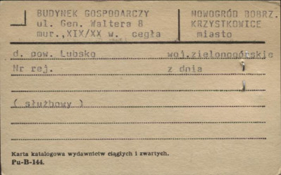 budynek gospodarczy, skan 1