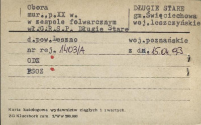 obora w zespole folwarcznym, skan 1