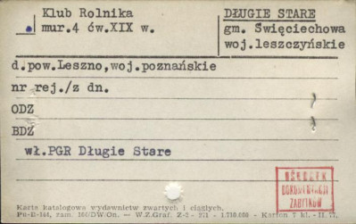 Klub Rolnika, skan 1