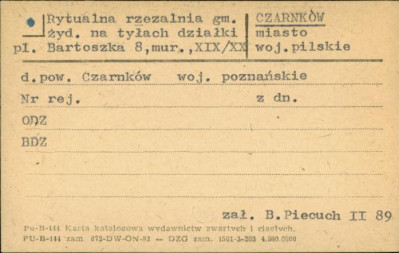 rytualna rzezalnia gm. żyd., skan 1