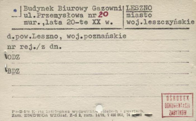 budynek biurowy gazowni, skan 1